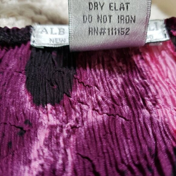 Alberto Makali Artsy Crinkle Cardigan Women’s Sz M - Picture 5 of 5